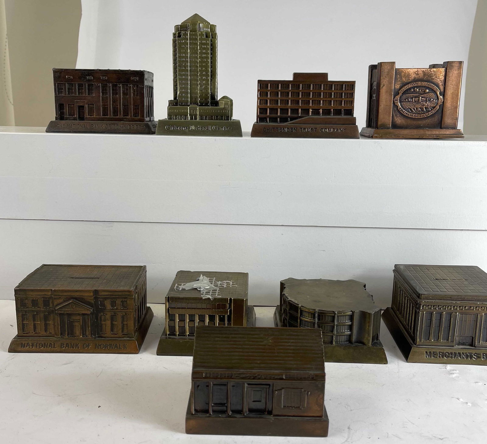 Nine Assorted Banthrico Banks (1 of 3)