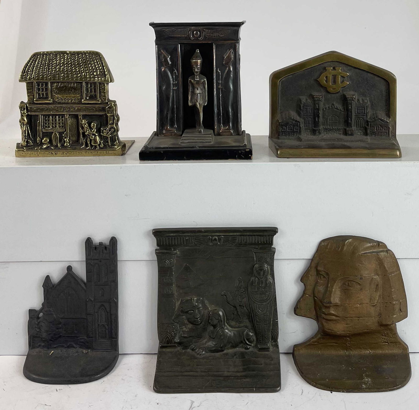 Six Assorted Bookends (1 of 3)