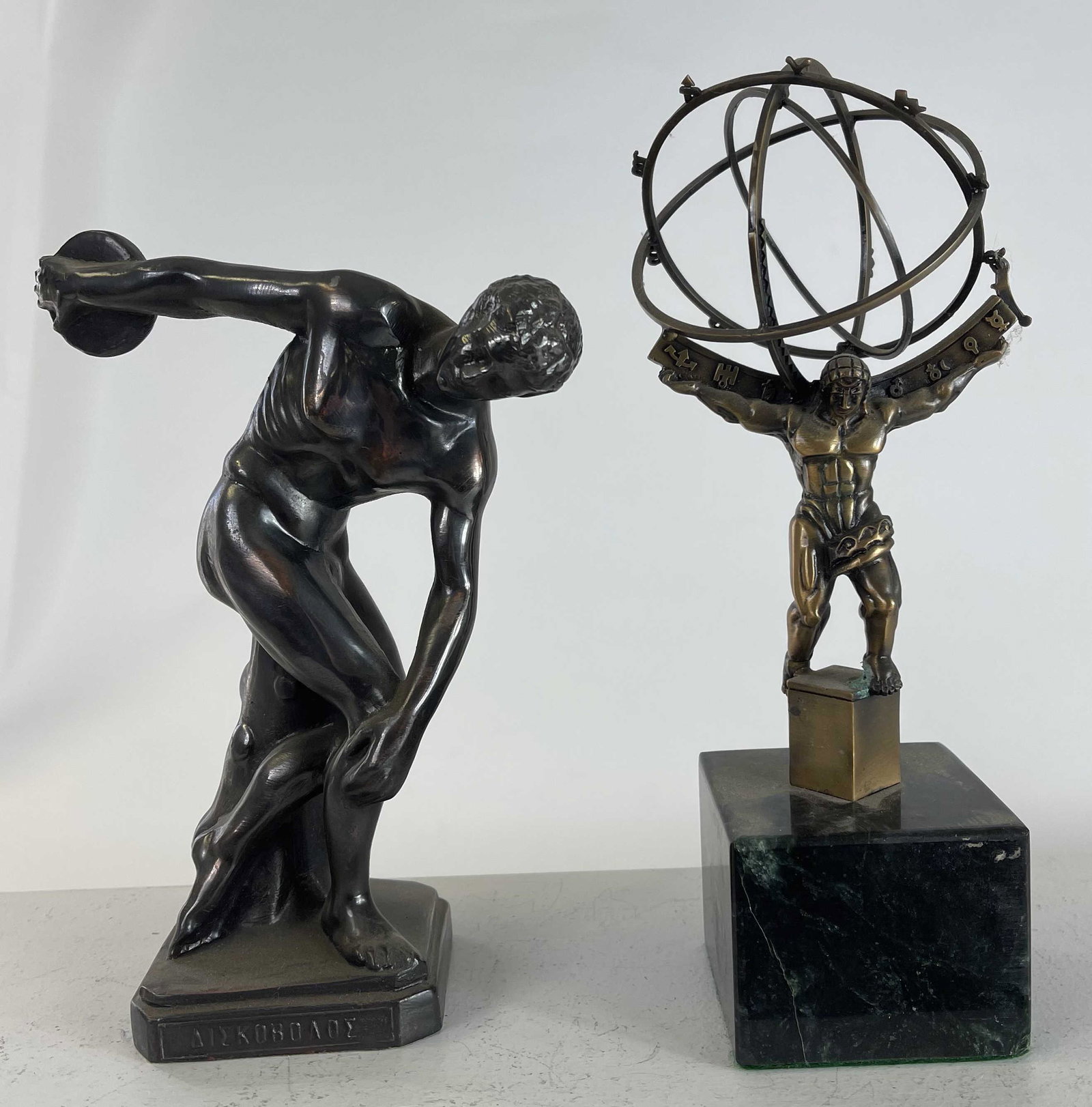 Discus Thrower / Atlas Souvenir Statues (1 of 3)