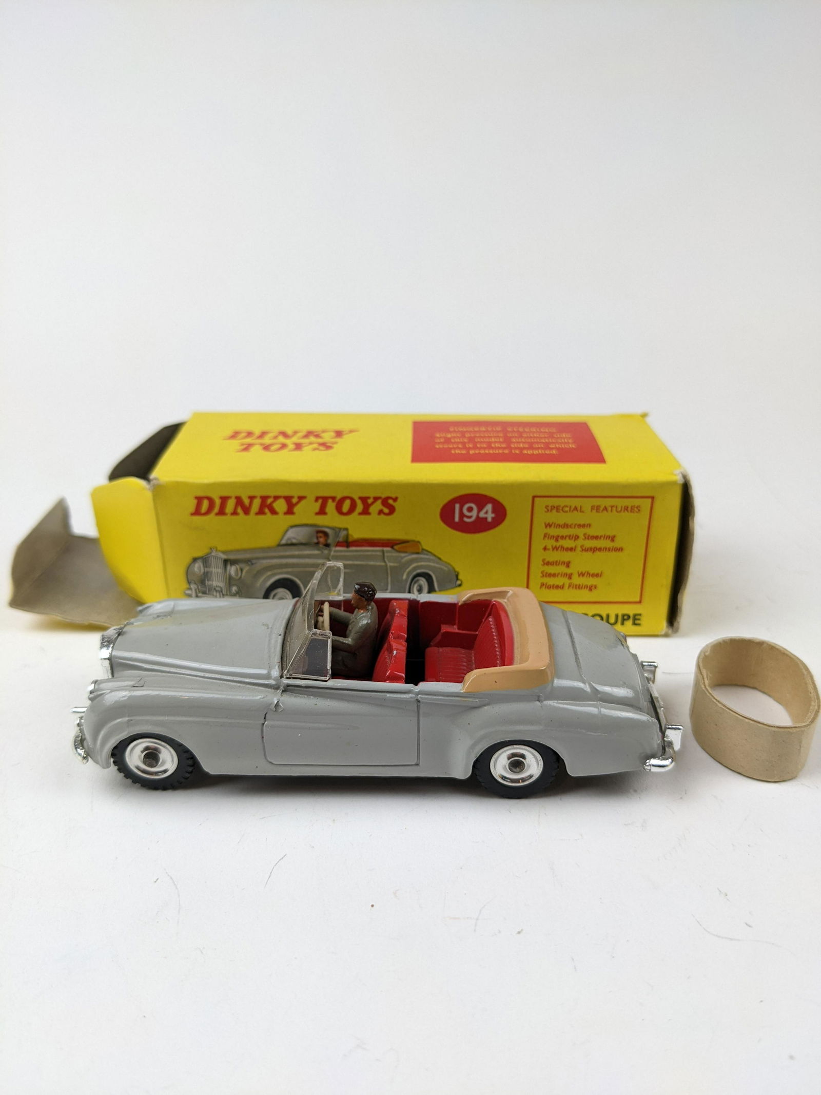 Dinky 194 Bentley Coupe W/Driver (1 of 1)