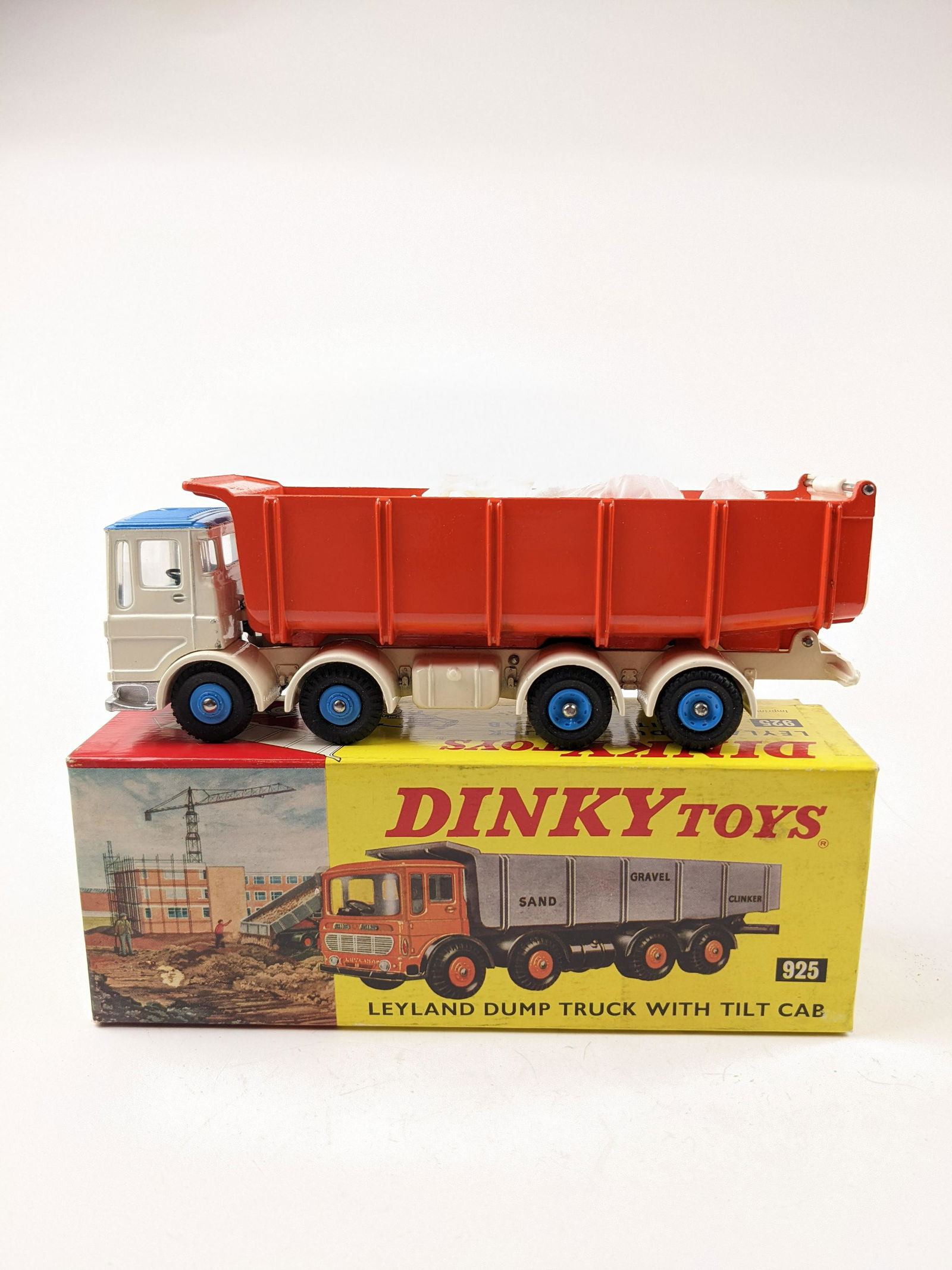 Dinky No. 925 Leyland Dump Truck With Tilt Cab. Special