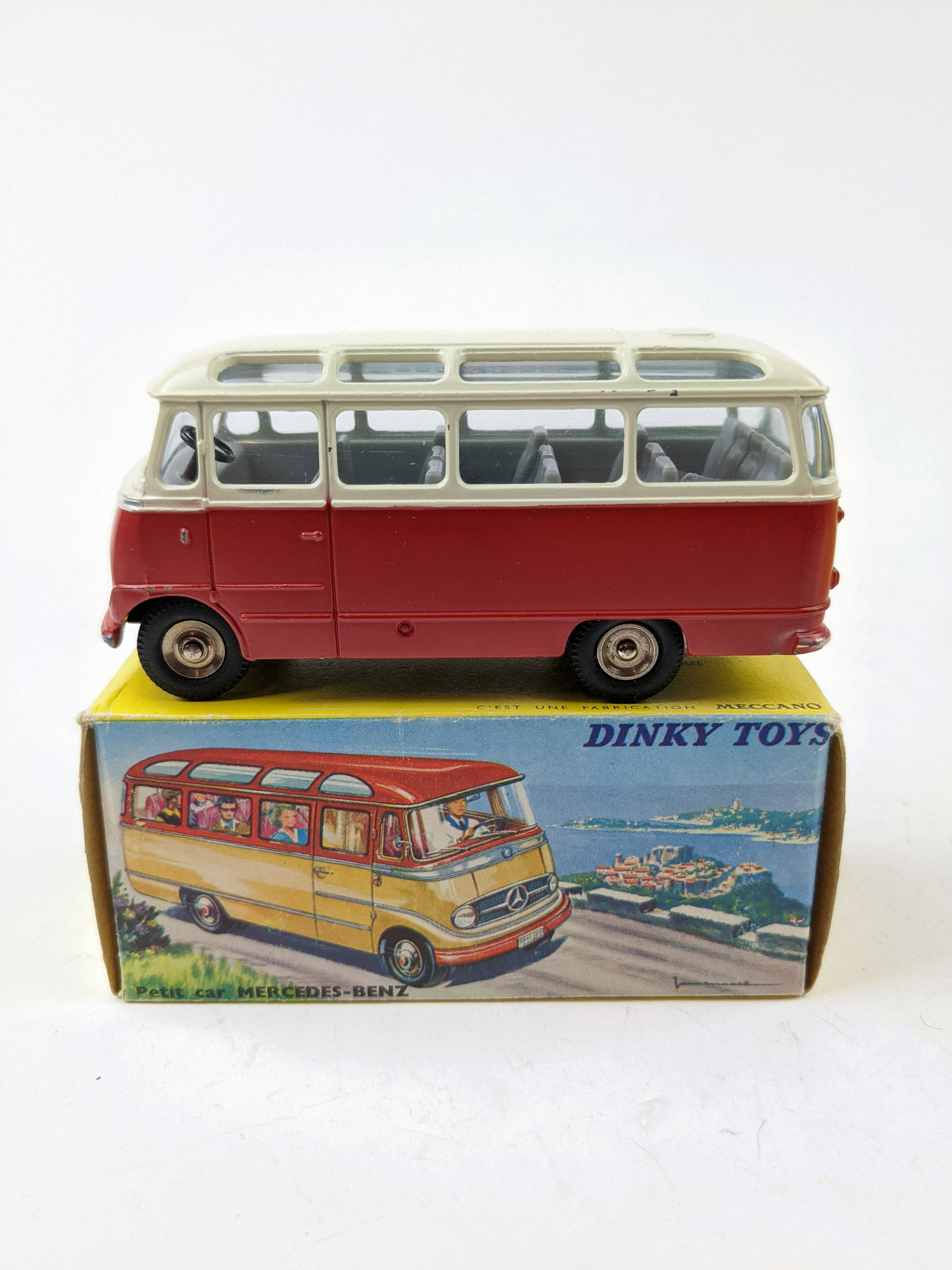 Dinky French 541 Mercedes Benz Small Bus: 1 Piece Condition Excellent Box Very Good