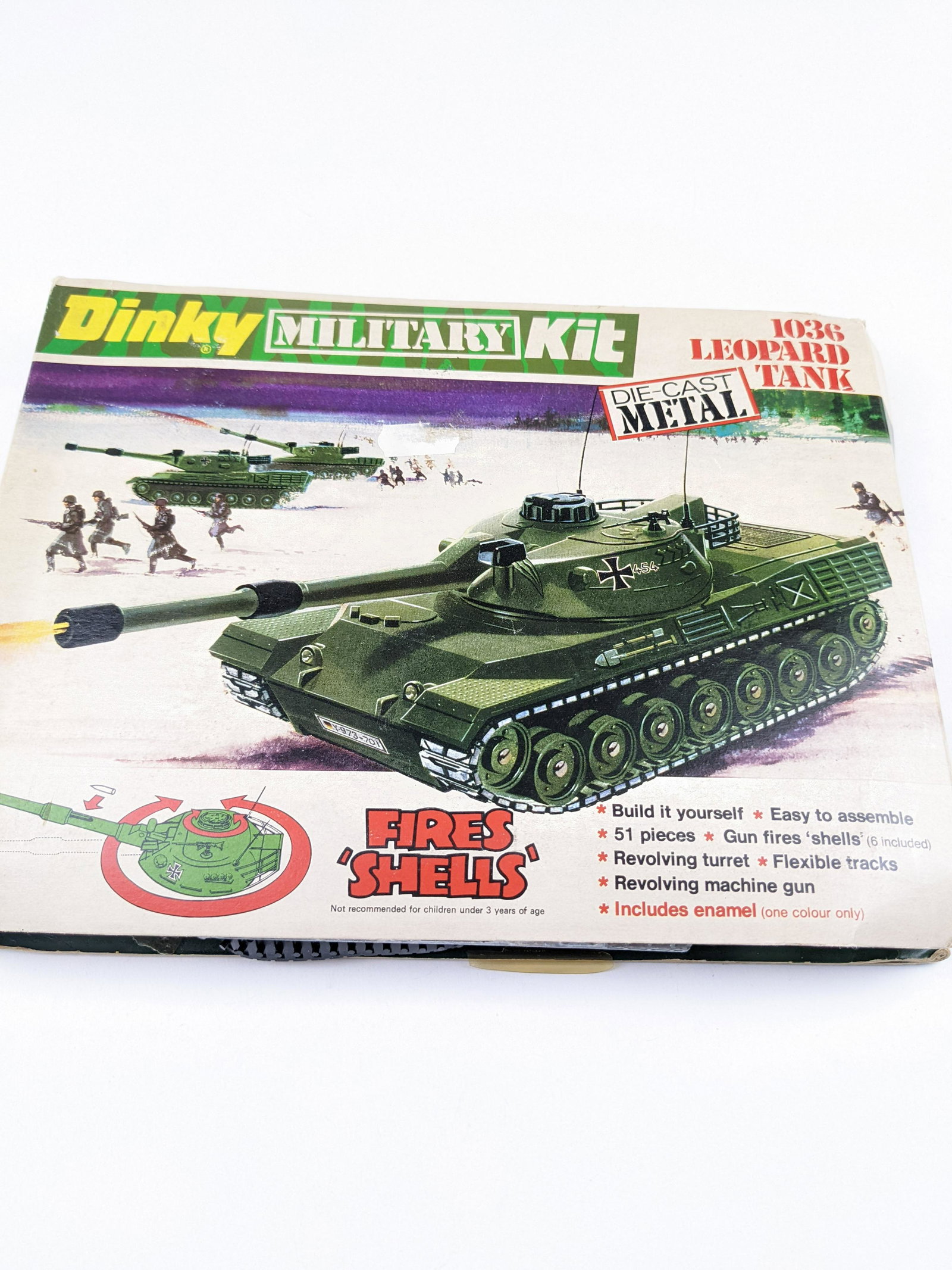 Dinky Kit 1036 Leopard Tank (1 of 1)