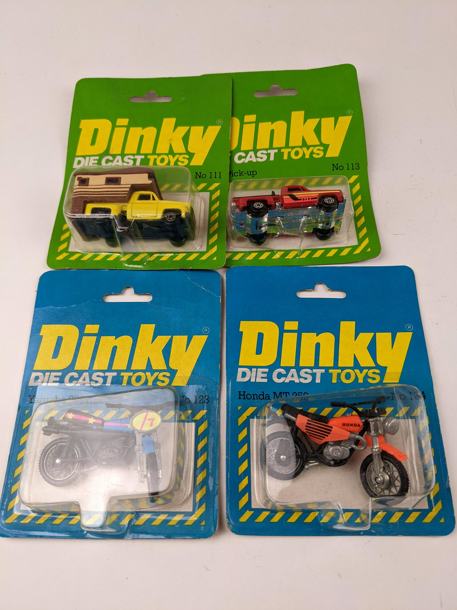 Dinky Die Cast 111, 113, 123, 124 (1 of 1)