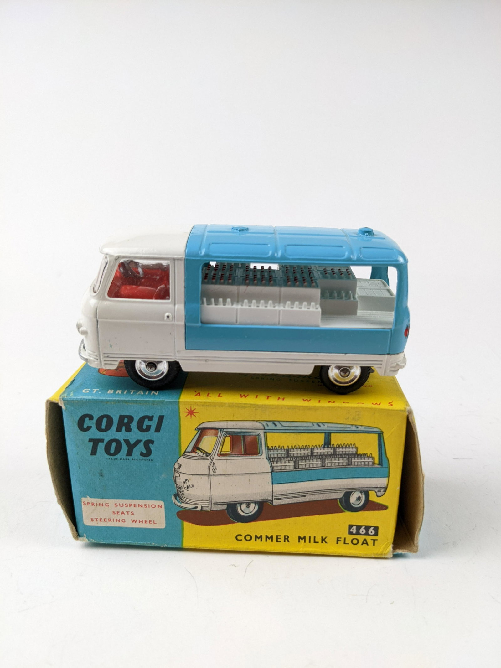 Corgi 466 Commer Milk Float (1 of 1)