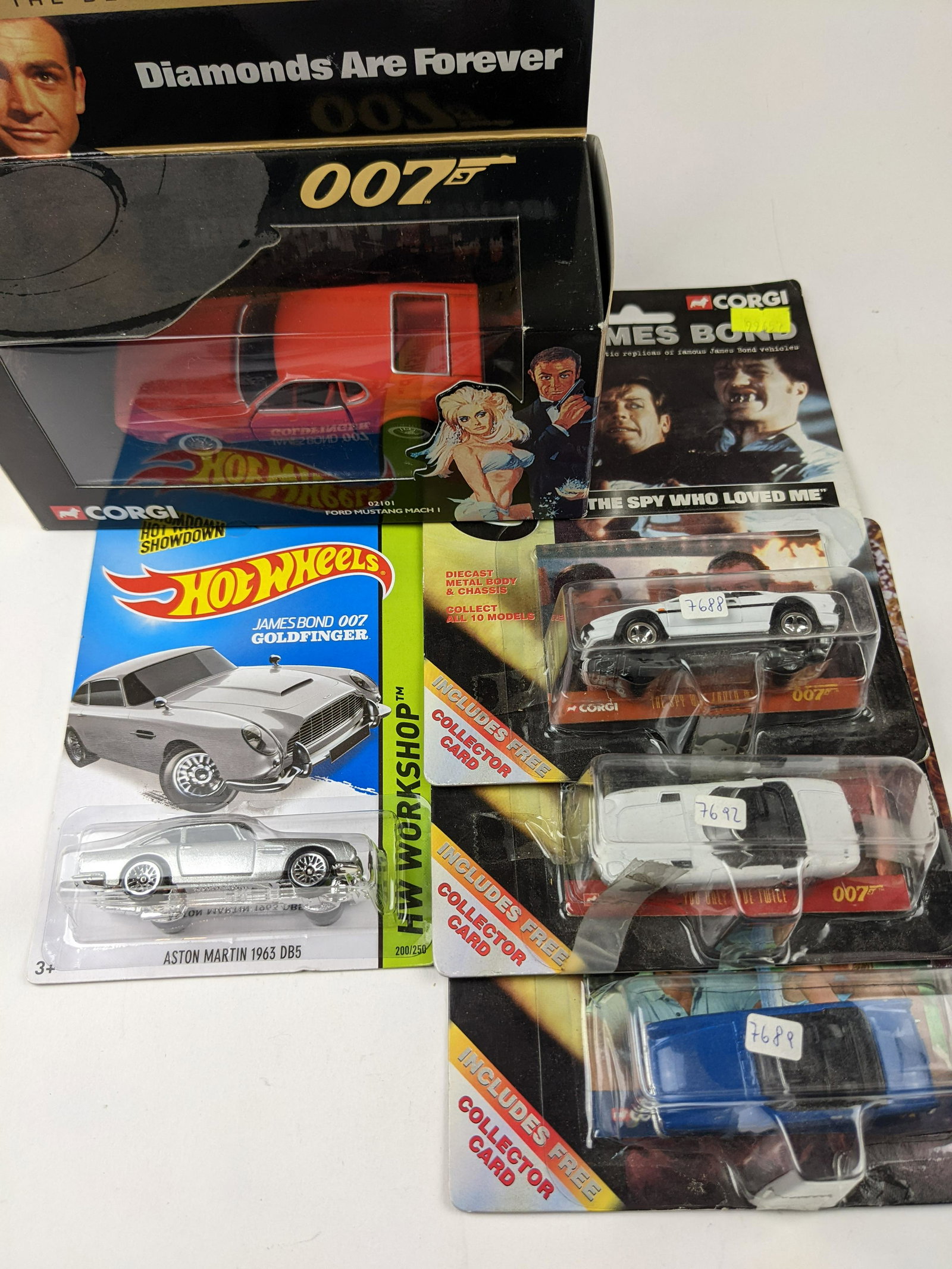 Corgi Various James Bond Cars: 5 Packs Condition Excellent Boxes Very Good to Excellent
