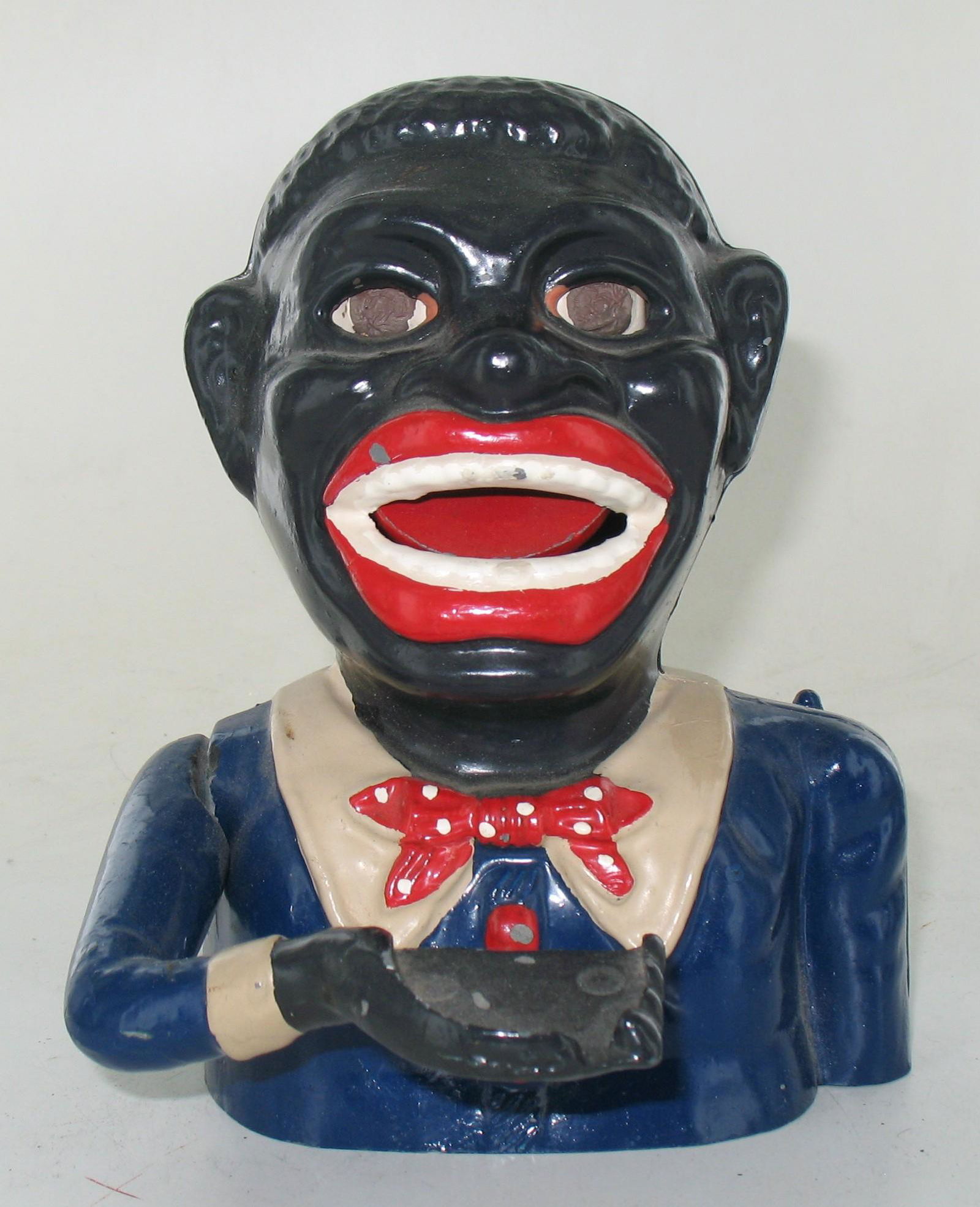Rare Greedy Man Type 2 Mechanical Bank (1 of 6)