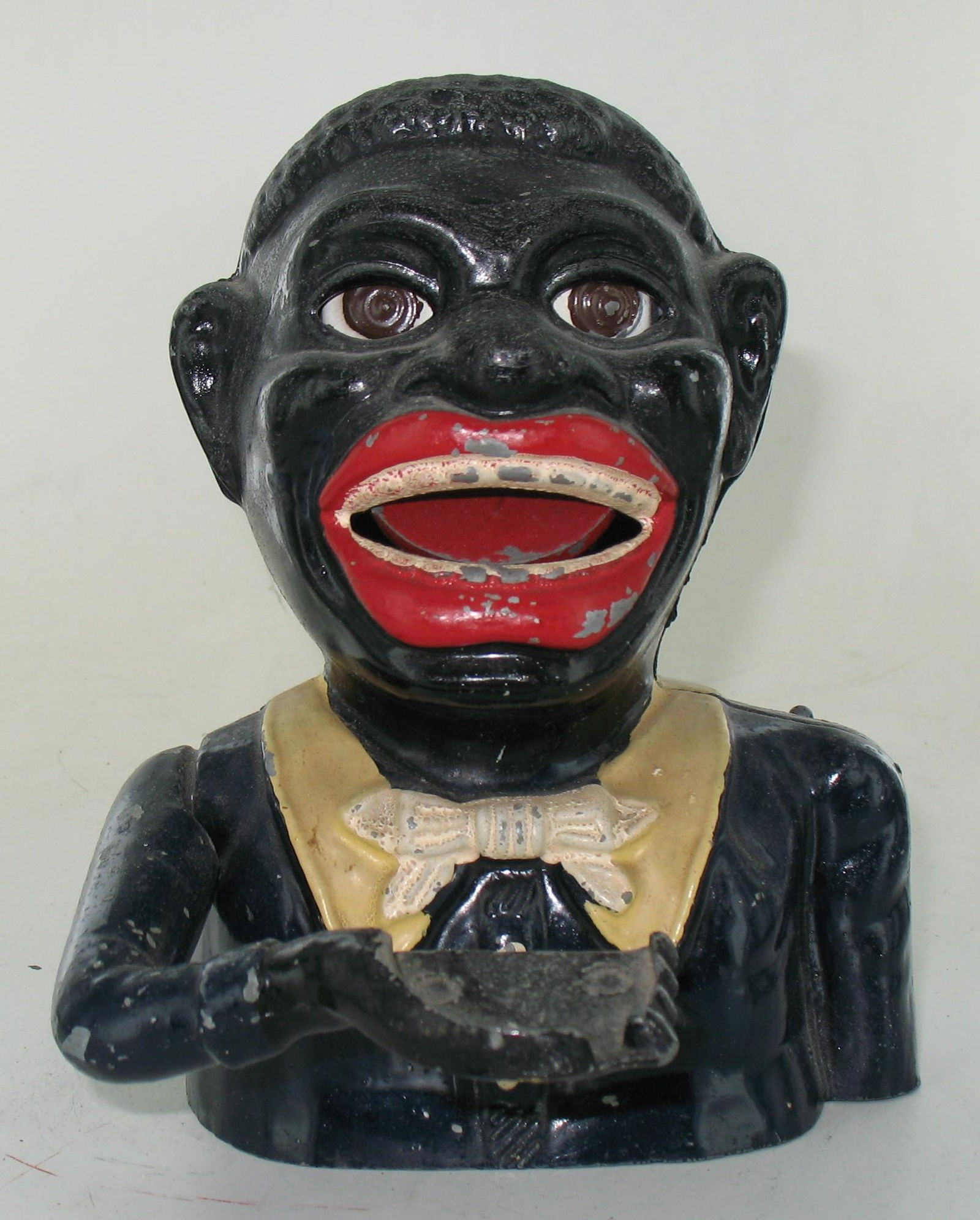 Scarce Greedy Man Type 2 Mechanical Bank (1 of 6)