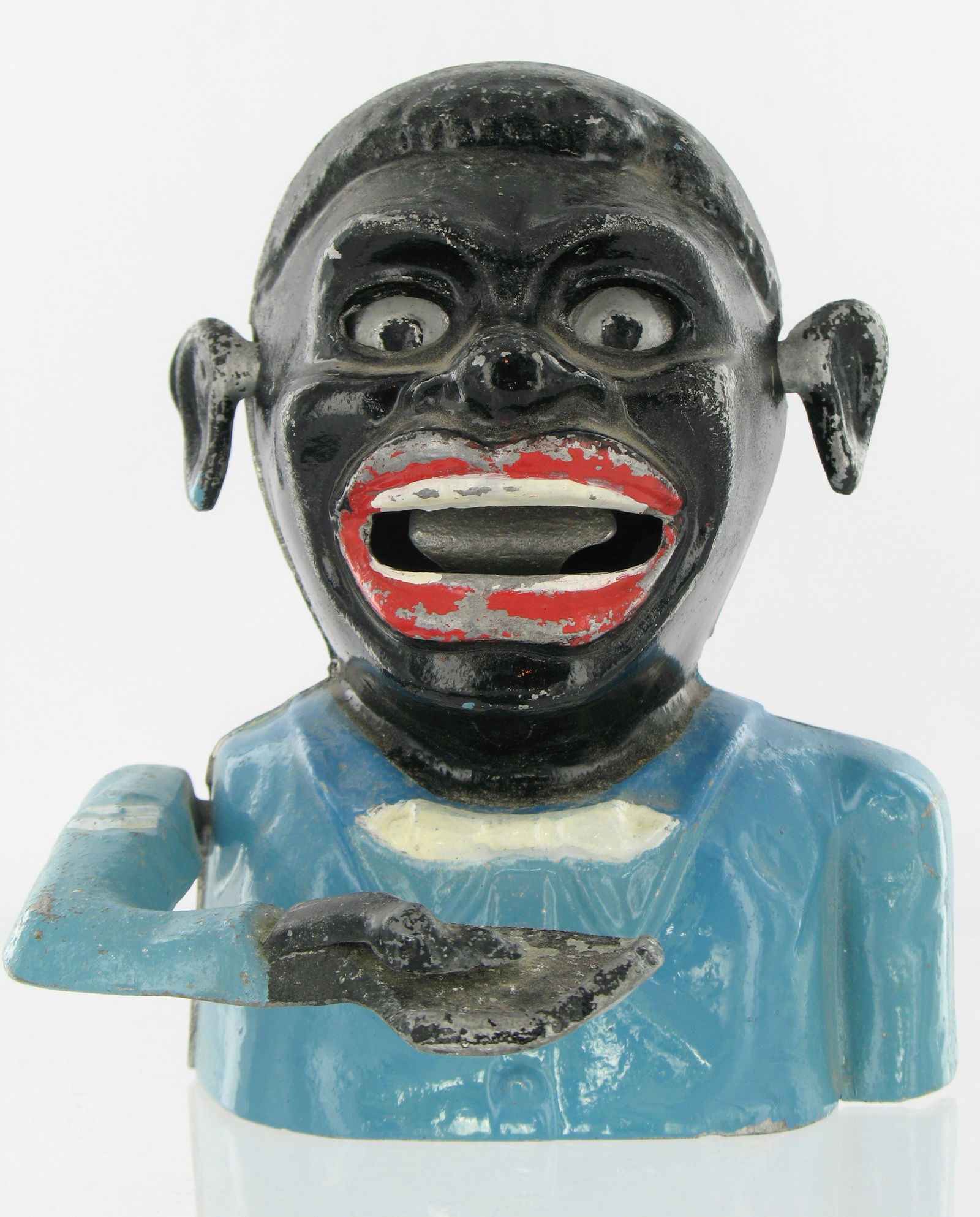 Jolly Man Blue Sonny Boy Mechanical Bank (1 of 6)