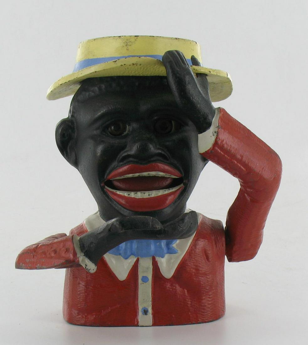 Rare Little Moe Mechanical Bank (1 of 7)