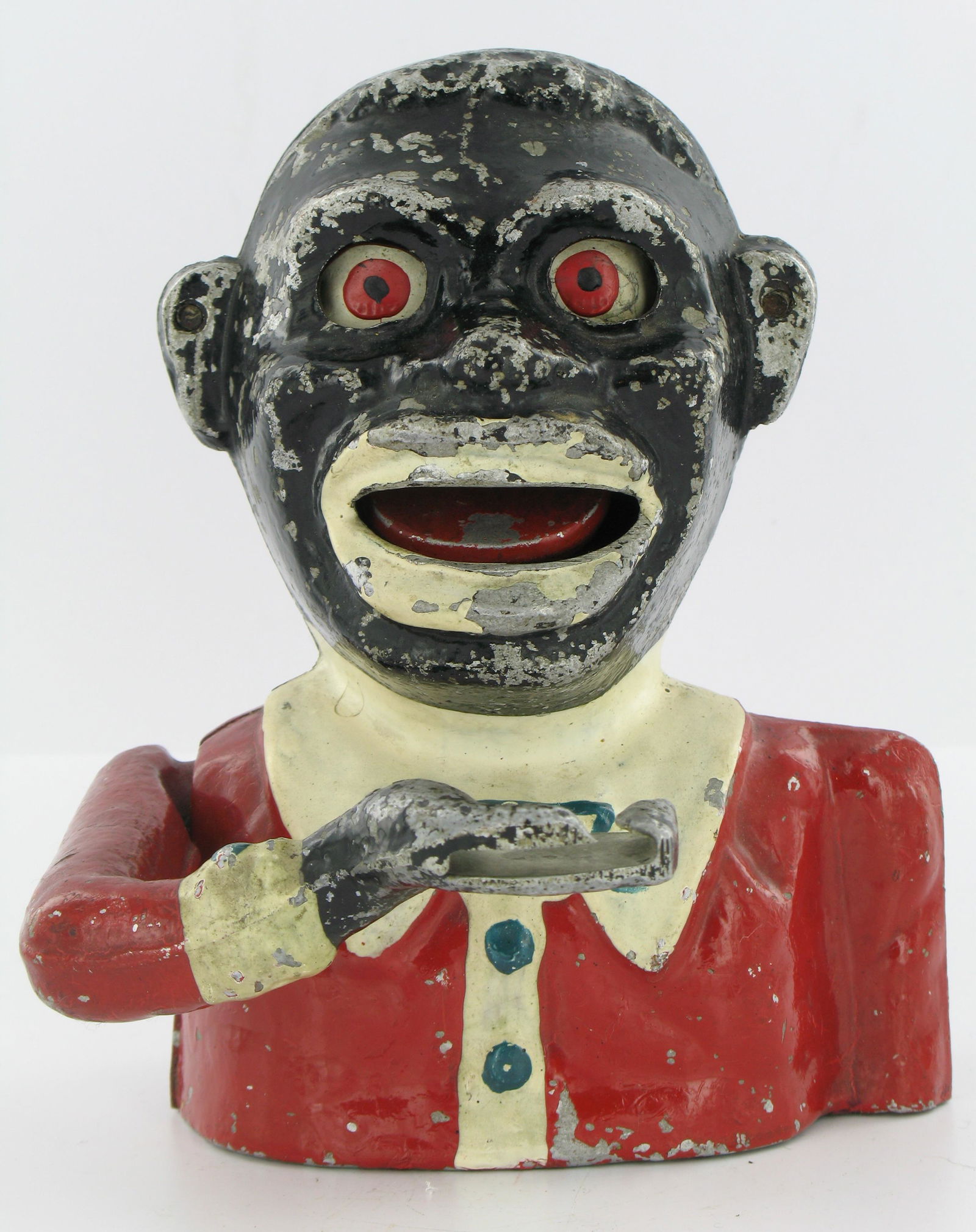 Jolly Man String Tie Mechanical Bank (1 of 6)