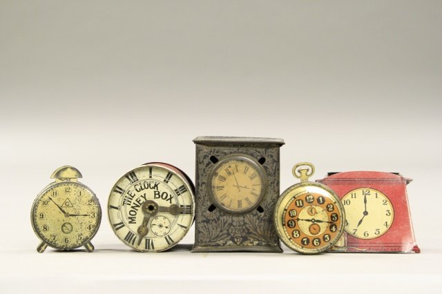 Five Clock Banks (1 of 2)