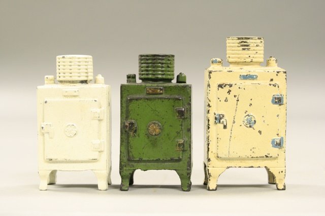 Three Refrigerator Still Banks (1 of 2)
