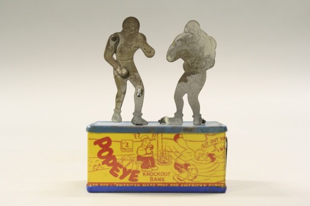 Popeye Knockout Bank with Joe Socko (1 of 2)