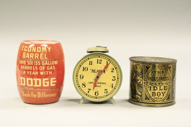 Three Still Banks (1 of 2)