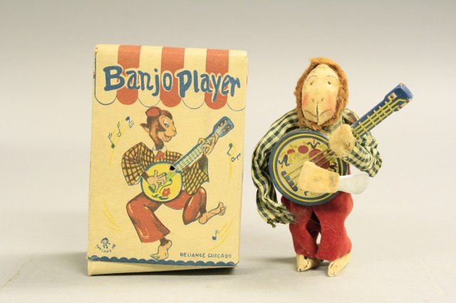 Monkey with Banjo (1 of 2)