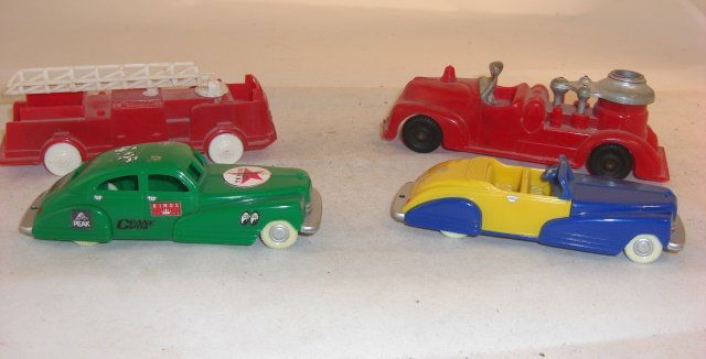 4 PLASTIC VEHICLES (1 of 1)