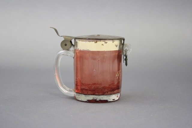 Glass Beer Stein, Still Bank / Candy Container (1 of 2)