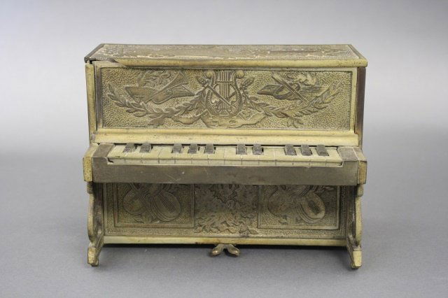 Piano with Combination Lock Bank (1 of 2)