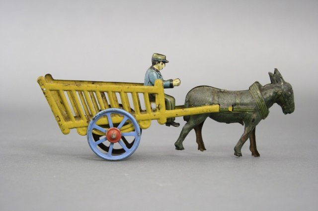 Donkey Drawn Dray 5 Cent Toy (1 of 2)