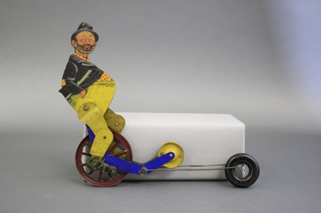 Hobo on Unicycle, Balance Toy (1 of 2)