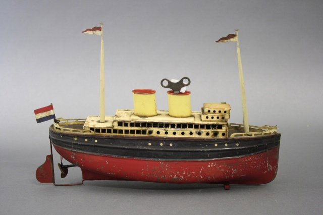 Two Funnel Ocean Liner (1 of 2)