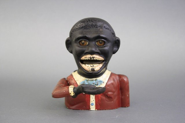 Little Joe - Dagger Eyes, No Lettering: John Harper, England circa 1940. Made of cast iron. Very Fine Condition.