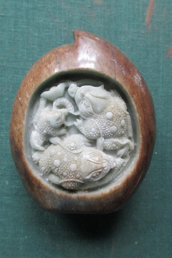 Chinese Jade Frogs or Toads Boulder (1 of 1)