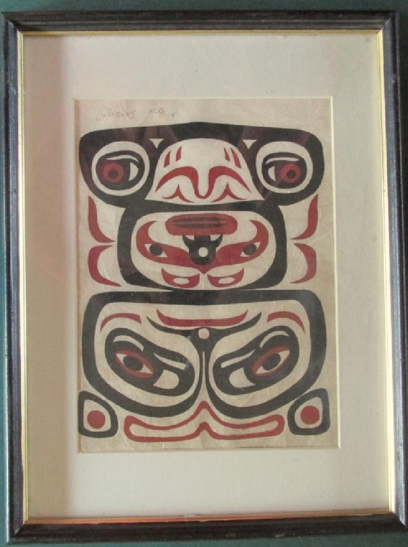 North Western Indian Box Design Silkscreen (1 of 2)