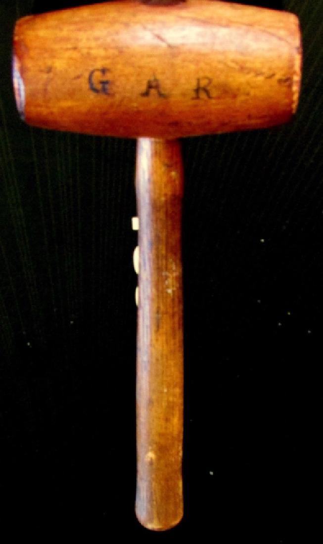 Early Post Civil War GAR Gavel (1 of 8)