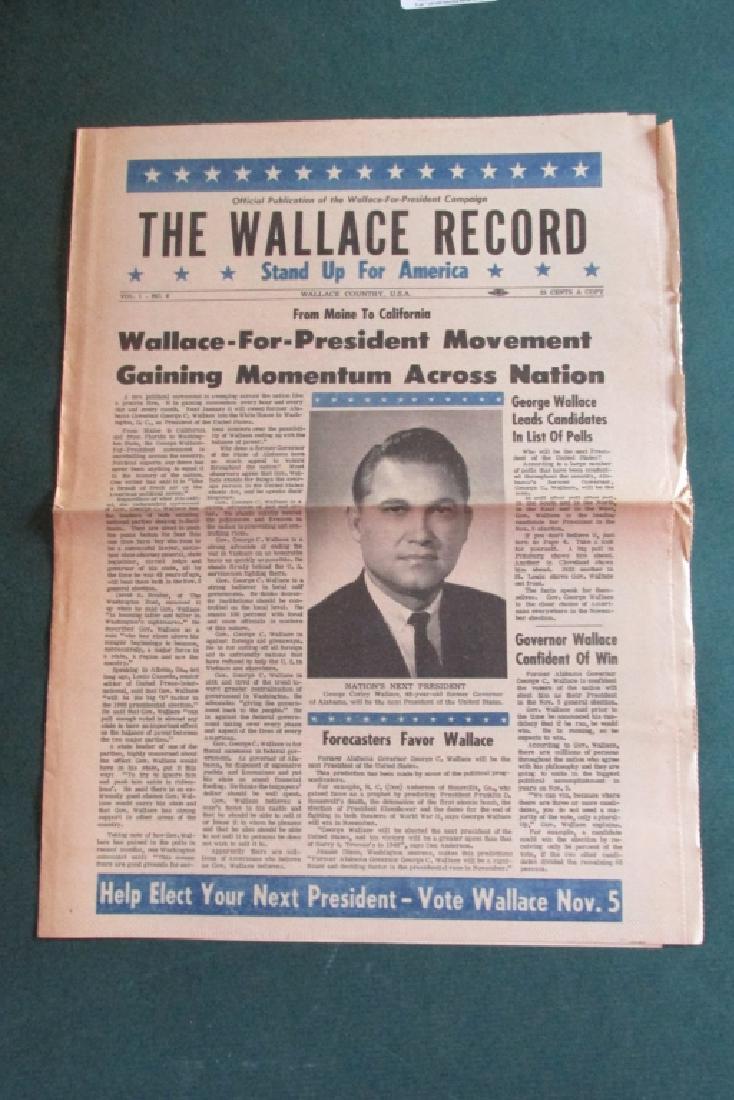 George Wallace & LBJ  Material (1 of 2)