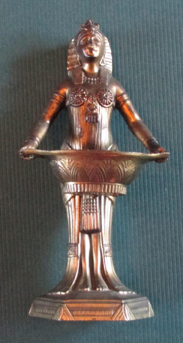 Egyptian Revival Incense Burner: Egyptian Revival Incense Burner Material Base metal Date/Period: C1920 Origin: French Foundry: Vantines #1272 Demensions: <