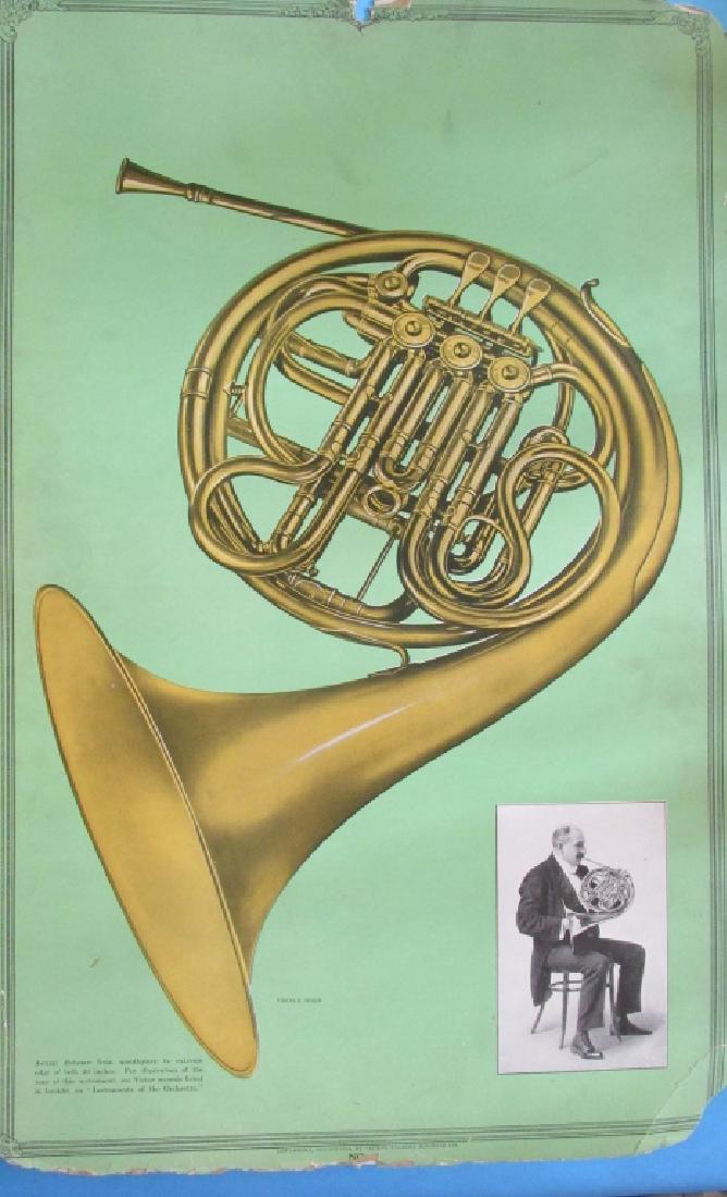 Victor Records Poster The French Horn (1 of 4)