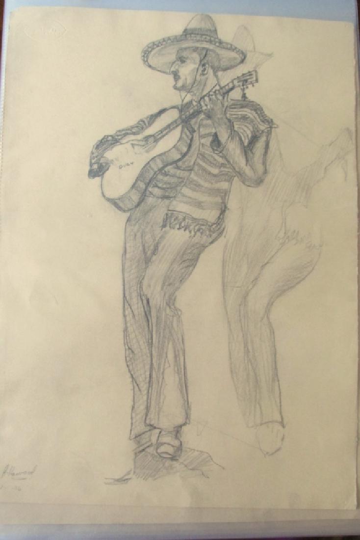 Alan Howard (1923 - 2008) Mexican Gaucho (1 of 2)