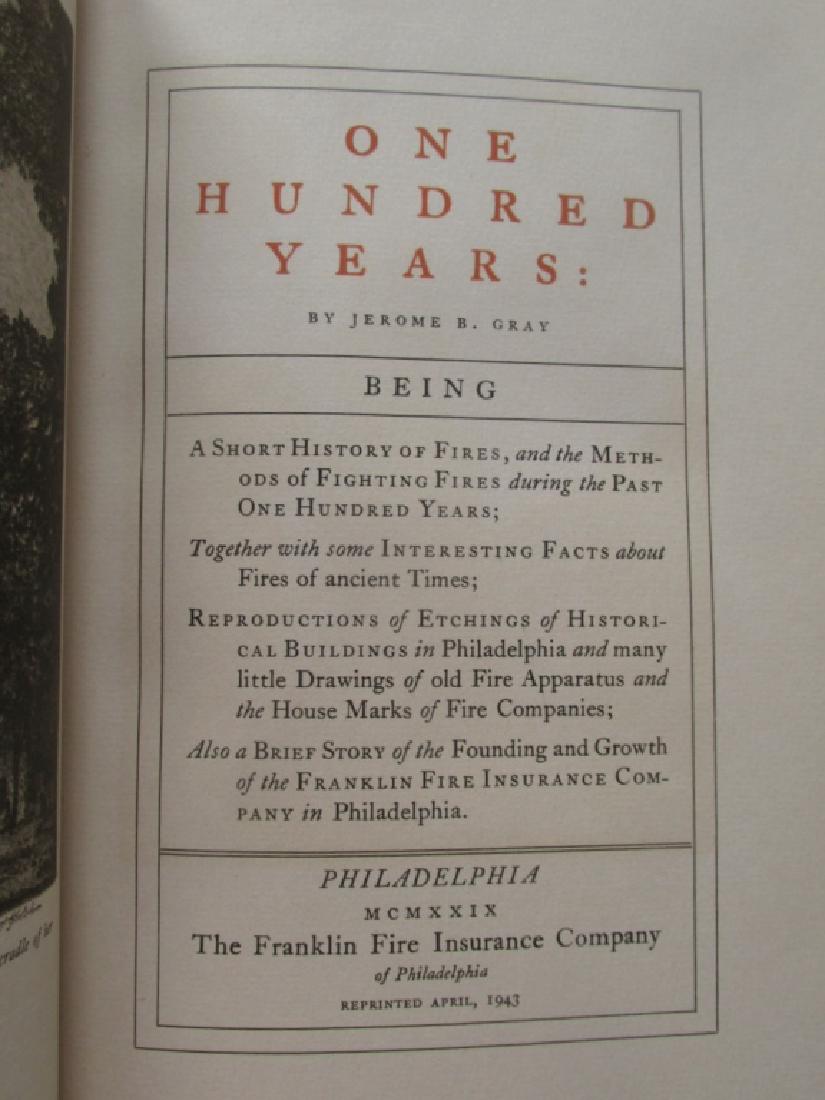 One Hundred Years - History of Fire Fighting (1 of 3)