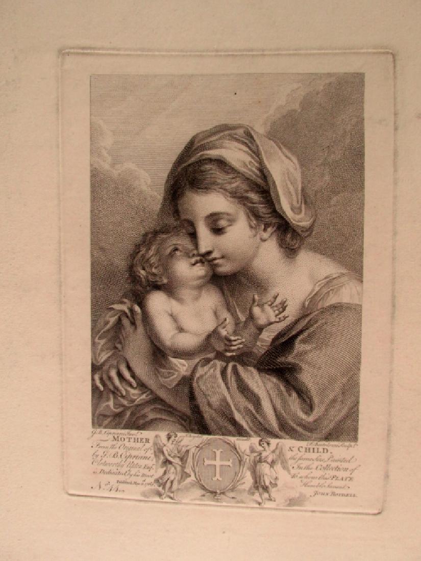 Mother & Child 1768 Old Master (1 of 2)