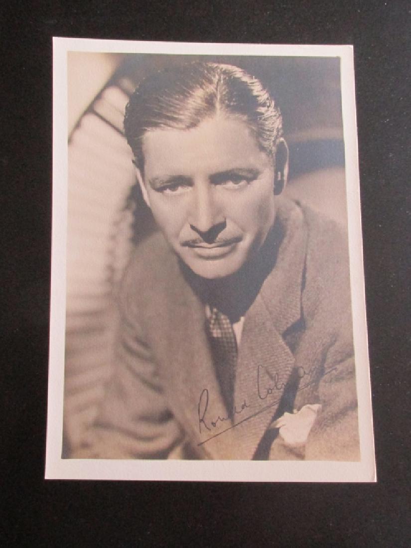 Ronald Colman Hollywood Photograph (1 of 2)