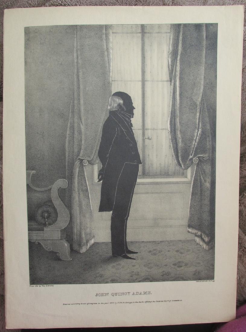 President John Adams Silhouette - Brown & Kellogg (1 of 4)
