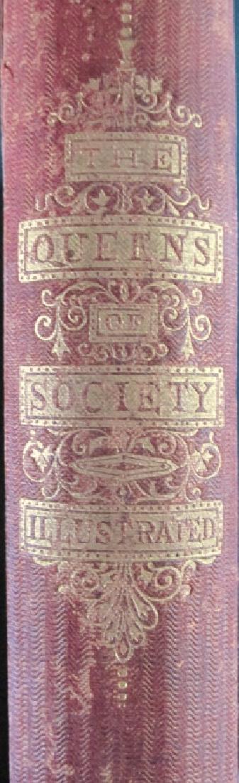 The Queens of Society: The Queens of Society Author: Grace & Philip Wharton Illustrations Charles Altamont Doyle Dated: 1860 Publisher: Harper and Brot