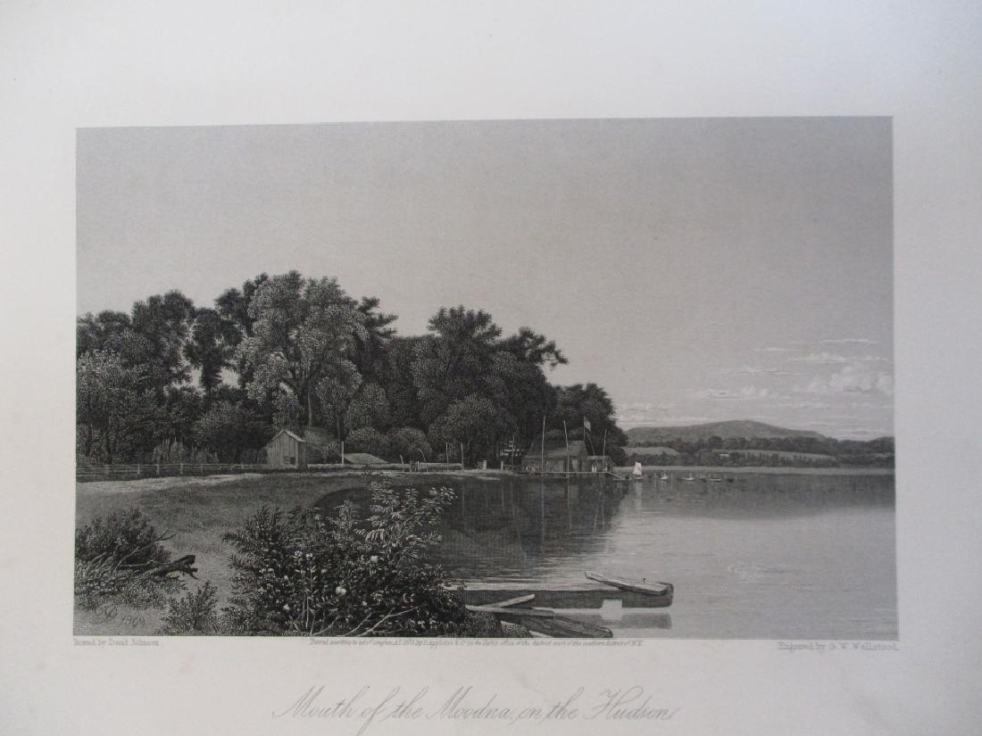 Mouth of the Moodna on the Hudson: Mouth of the Moodna On The Hudson After David Johnson Artist: David Johnson Print Type: Engraving Dated: 1870 Publisher: D. Appl