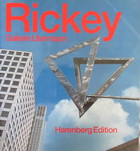 George Rickey: George Rickey - Galerie Utemann Harenberg Edition. Text in German. Illustrations Color Photos Dated: 1994 Edition: 1st Size: