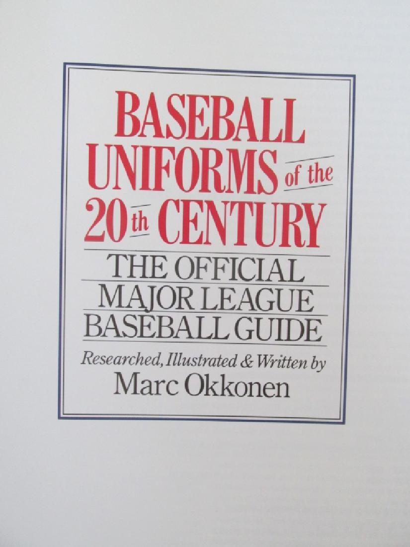 Baseball Uniforms of the 20th Century (1 of 3)