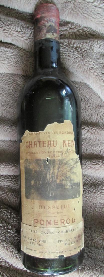 Chateau Nenin 1964: Chateau Nenin 1964 Château Nenin is a 61-acre estate in Libourne, in Pomerol The historic estate was owned by several of the Pomerol’s leading wine making families i