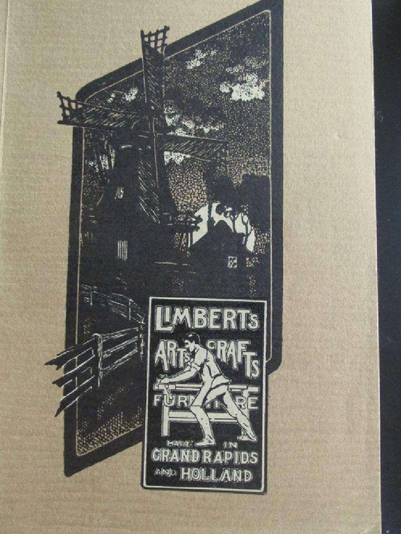 Charles P. Limbert Cabinet Makers: Charles P. Limbert Cabinet Makers - Grand Rapids, Michigan. Limberts Holland Dutch - Arts & Crafts Furniture. Contains three key catalogues: 1905 - Booklet 112 & B