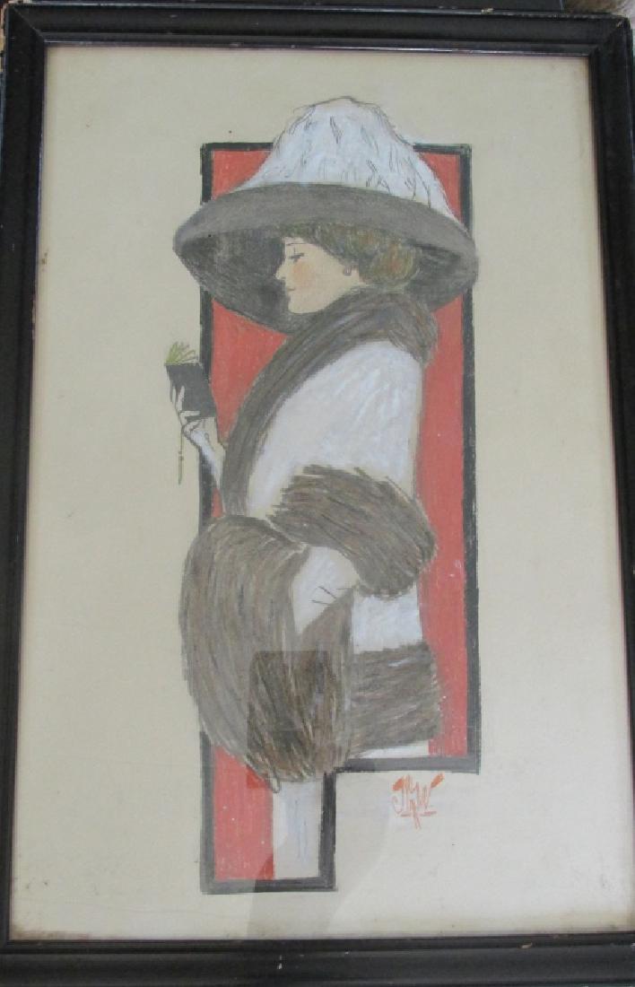 Circle of Charles Dana Gibson (1 of 3)