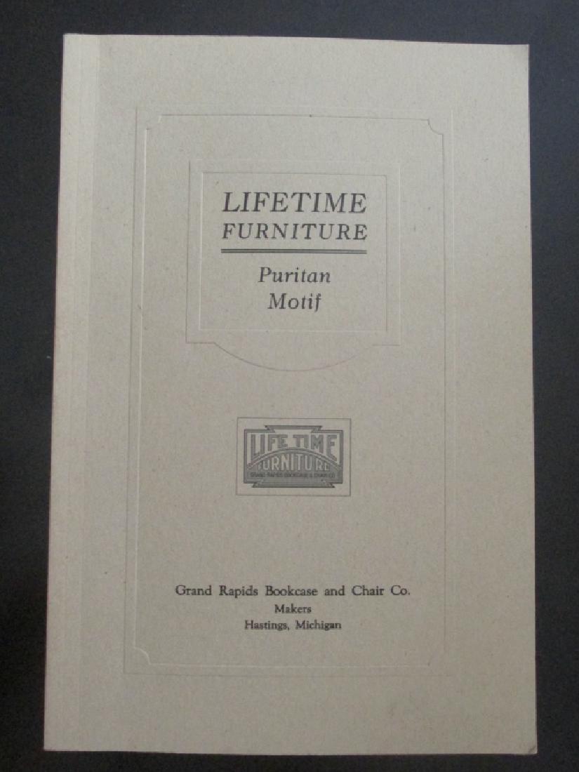Lifetime Furniture - Puritan Motif 1918 Catalogue (1 of 4)