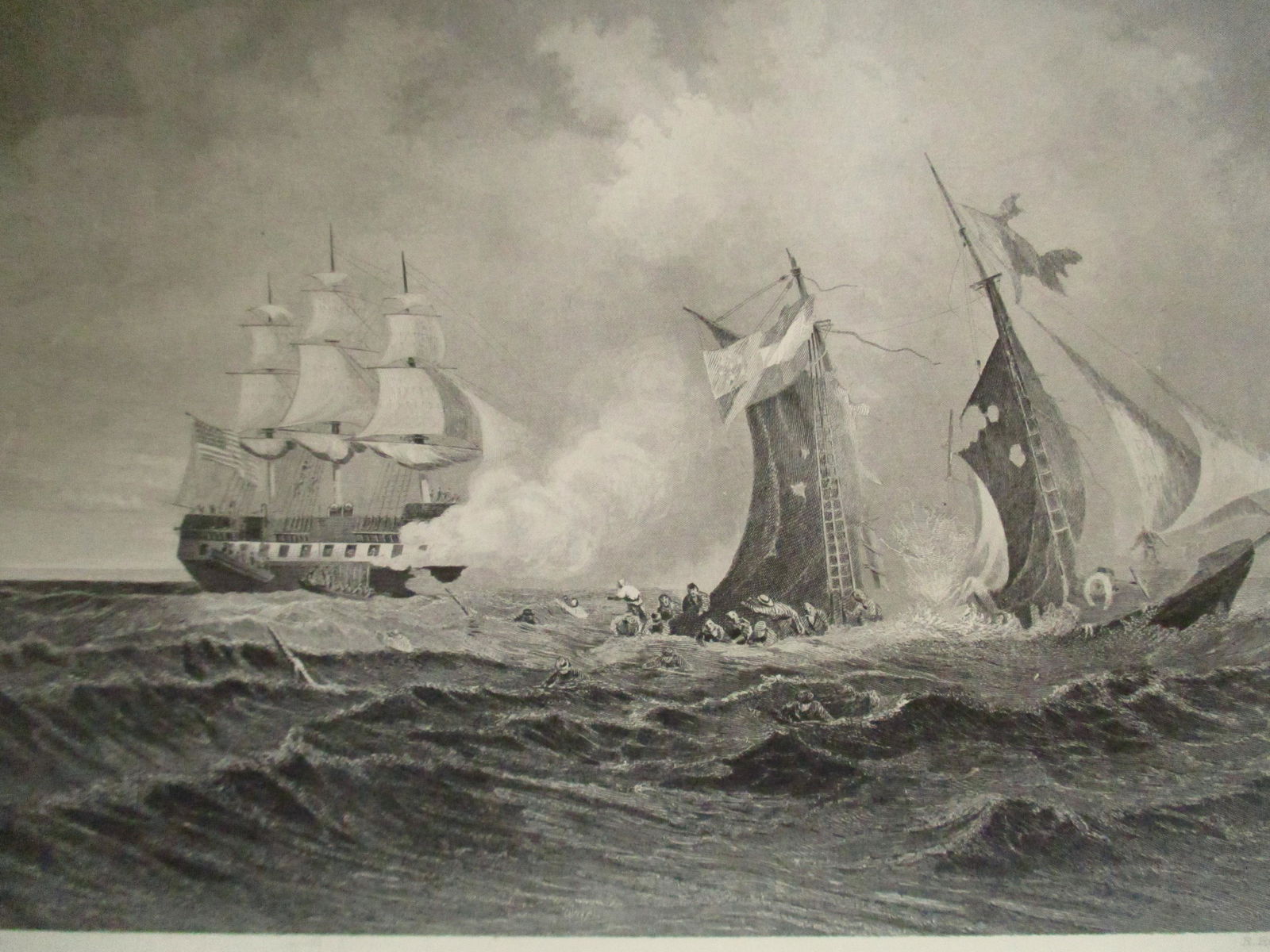 Destruction of the Privateer Petrel (1 of 3)