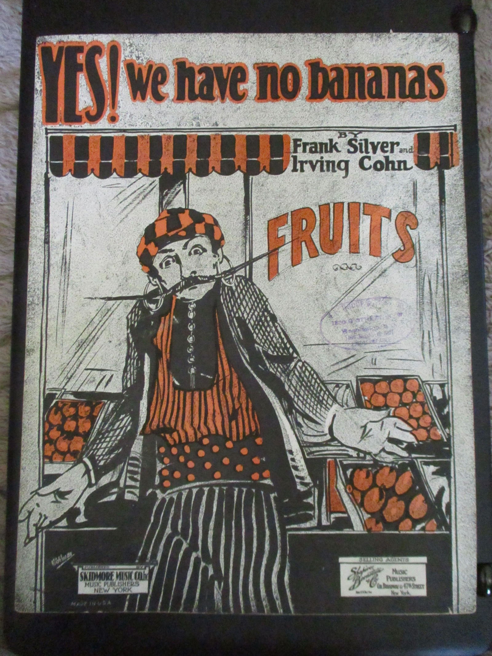 Yes! We Have No Bananas Sheet Music (1 of 1)