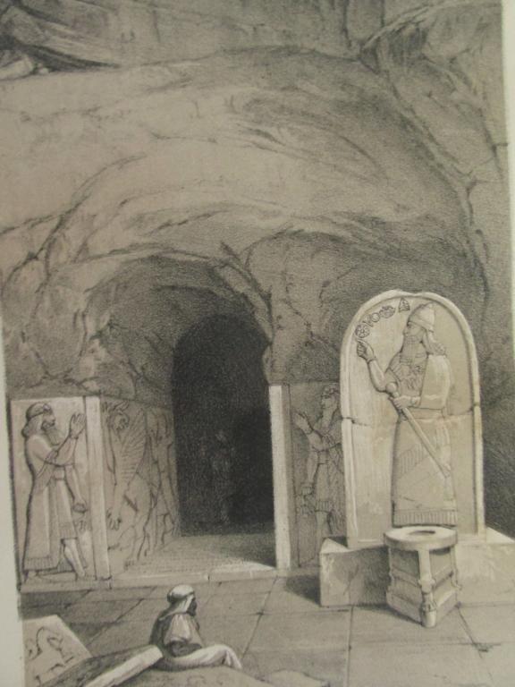 Egypt - Entrance to Temple High 1852 (1 of 3)