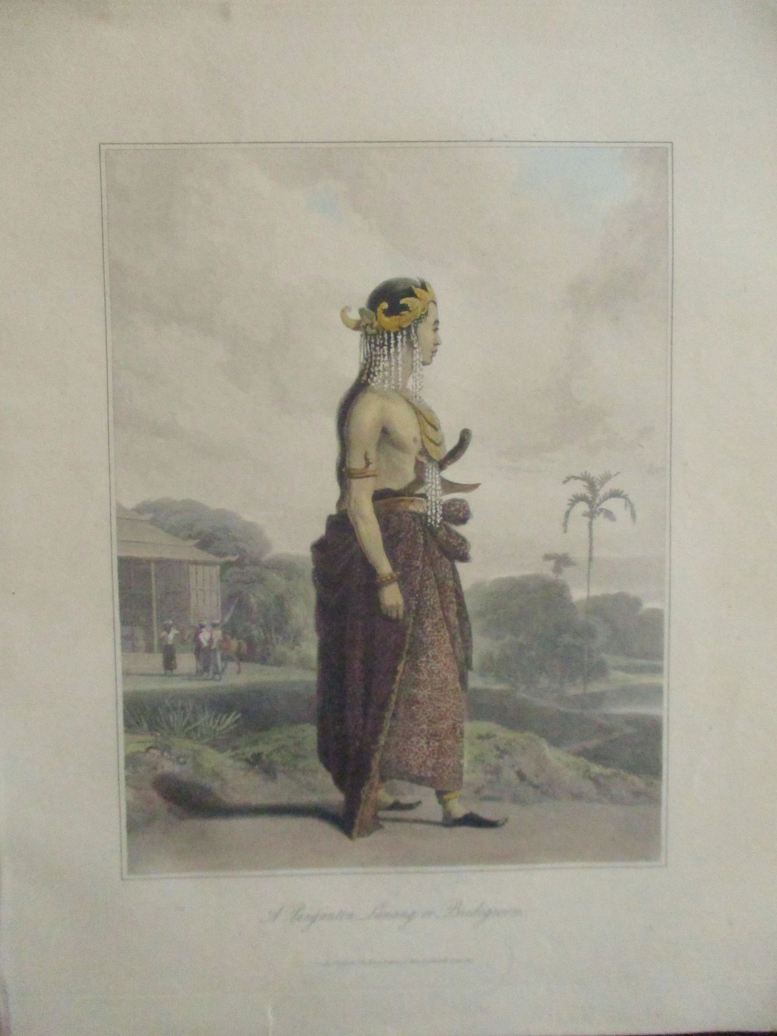 William Daniell - A A Penganten Lanang: A Penganten Lanang or Bridegroom William Daniell (English, 1749-1840) Print Type: Aquatint Date: 1817 Publisher: Black Parury & Leaden